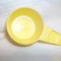 Tupperware MEASURING CUP REPLACEMENT - 1/2 Cup Size - Vintage - Bright Yellow
