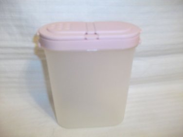 Tupperware Modular Mates Spice Container #1846 Pink Lid
