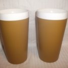 Lot 2 Vintage Douglas Mfg 12oz Tumblers Insulated CUP Hot Cold 1960s MINT