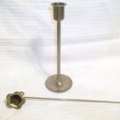 Solid Brass Candle Snuffer w/ long handle Tall Single Candlestick Candle Holder