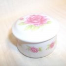 Shabby Rose Porcelain Trinket Box by Lefton JUNE Birthday Box