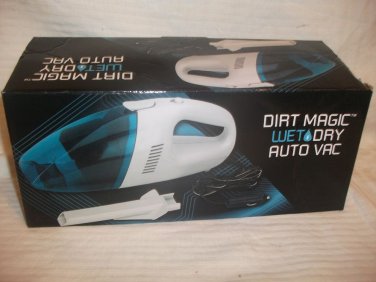 Dirt Magic Wet Dry Auto Handheld Vacuum Bagless Car Shop Vac