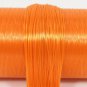 Nylon Doll Hair - Pumpkin Delight Orange for Rerooting Custom Fashion Dolls, Reroot Tool Rehairing
