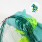 Pristine Green Dolly Depotâ„¢ Tinsel Highlights Match My Little Pony Rerooting Rehairing Dolls