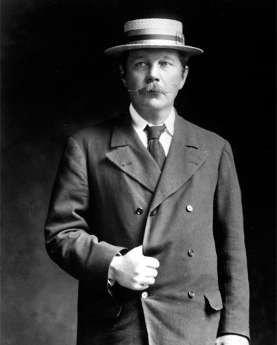 Author Sir Arthur Conan Doyle Photo Sherlock Holmes