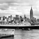 Cunard Line Queen Mary in New York Photo