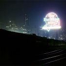 Pabst Sign Over the South Water Street Freight Terminal in Chicago April 1943 Photo