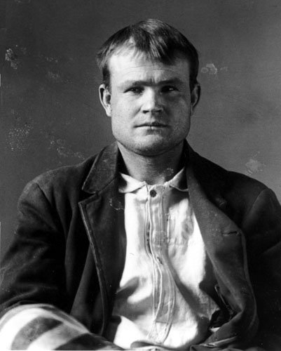 Butch Cassidy Wyoming Territory Mug Shot Photo