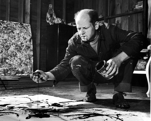 Artist Jackson Pollock Photo