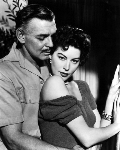 Clark Gable and Ava Gardner in Mogambo Photo