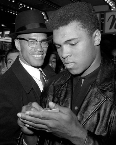 Malcolm X and Muhammad Ali Photo