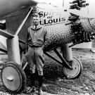 Charles Lindbergh and the Spirit of St. Louis Photo