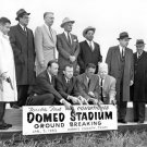 Houston Astrodome Ground Breaking January 3, 1962 Photo