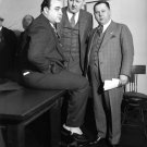 Al Capone, Frank Mast, and Joe Weinberg Courtroom 1931 Photo