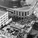 Fans Outside Pittsburgh Pirates Forbes Field 1960 World Series Photo