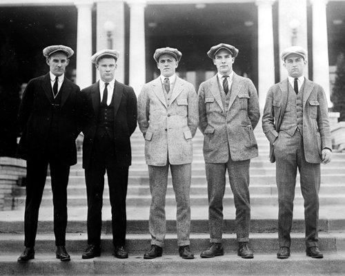 Pittsburgh Pirates Jonnard, Gooch, Wilson, Warwick, and Matto 1922 Photo