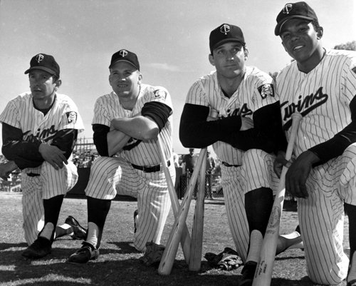 Minnesota Twins Billy Martin, Harmon Killebrew, Bob Allison, and Tony Oliva Photo