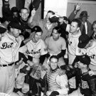 1945 Detroit Tigers Celebrated World Series Win Photo