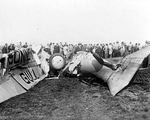 Bonney Gull Wreck Curtis Field New York 1928 Photo