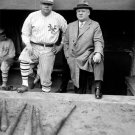 Babe Ruth in a New York Giants Uniform With John McGraw Photo