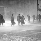 Snowstorm in Boston 1920 Photo
