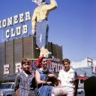 Family at Fremont & 1st in Las Vegas, NV 1962 Photo