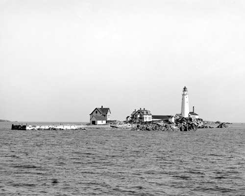 Boston Lighthouse, Boston, MA 1906 Photo