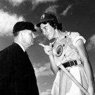 AAGPBL Fort Wayne Daisies Marie Wegman Argues With Umpire Norris Ward 1948 Photo