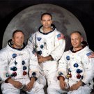 Apollo 11 Astronauts Neil Armstrong, Michael Collins, Buzz Aldrin Photo
