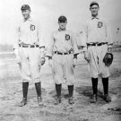 Detroit Tigers Bun Troy, Donie Bush, and Fred House 1913 Photo