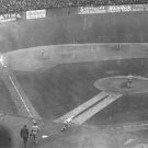 1913 World Series Philadelphia Athletics Wally Schang Hits Home Run Photo