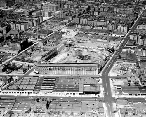 Brooklyn Dodger Ebbetts Field Demolition Photo