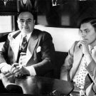 Mobster Al Capone With Unidentified Man Photo