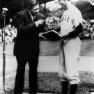 Babe Ruth and George H.W. Bush Photo