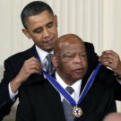 Barack Obama and John Lewis Photo