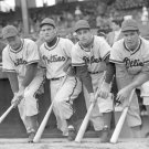 Philadelphia Phillies Waitkus, Miller,  Hamner, and Jones 1949 Photo