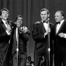 Dean Martin, Sammy Davis Jr, Johnny Carson, and Frank Sinatra Photo