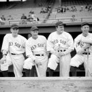 Boston Red Sox Babe Dahlgren, Max Bishop, Joe Cronin, and Bill Werber 1935 Photo