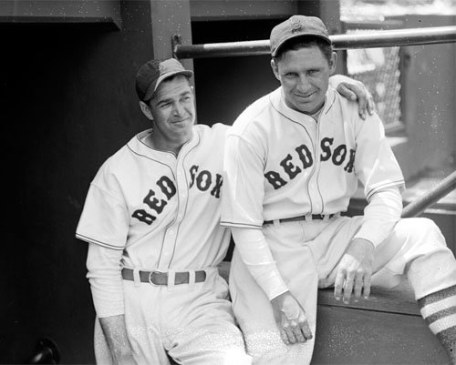 Boston Red Sox Bobo Newsom and Ben Chapman 1937 Photo