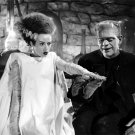 Elsa Lanchester and Boris Karloff in The Bride of Frankenstein Photo