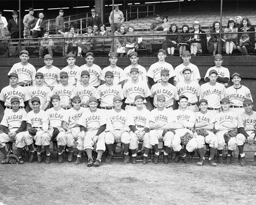 1945 Chicago Cubs Team Photo