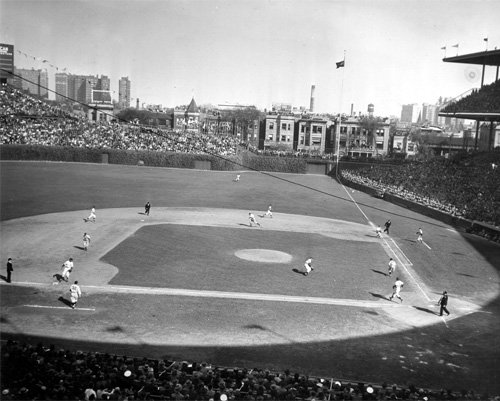 1945 World Series Chicago Cubs vs Detroit Tigers at Wrigley Field Photo