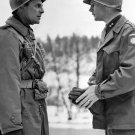 Generals Matthew Ridgway and Jumping Jim Gavin During Battle of the Bulge 1944 Photo