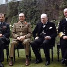 Winston Churchill and His Chiefs of Staff London, May 7, 1945 Photo