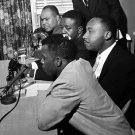 Civil Rights Leaders John Lewis, Martin Luther King Jr, Ralph Abernathy, and James Farmer 1961 Photo