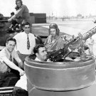 Chicago Cubs Dallessandro, Cuyler, Merullo Visit Camp Campbell, Kentucky July 16, 1943 Photo