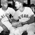 Chicago Cubs Ernie Banks and Dave Hillman Photo