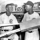 Chicago Cubs Ernie Banks and Gene Baker 1955 Photo