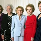 First Ladies Rosalynn Carter, Barbara Bush, Betty Ford, Nancy Reagan and Hillary Clinton Photo