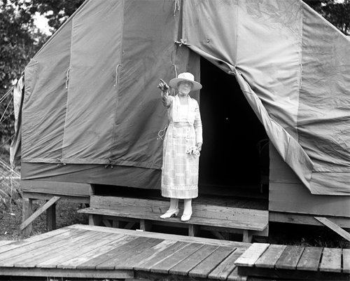 First Lady Florence Harding, Gettysburg, Pennsylvania 1922 Photo